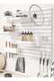 CozyNest Pegboard Wall Organizer Kit, Wall Shelf Storage Display Rack, 6 Pack Modular Hanging for Wall - 2
