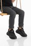 Black Velcro Boys' Sports Shoes 1987 F - 3