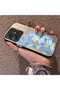 Realme C61 Compatible Silicone Edge Hard Back Case Couple Phone Case with Floral Pattern - 2