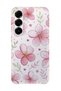Samsung Galaxy S23 Fe Compatible Printed Transparent Phone Case |   Collection: Pastel Flowers