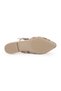 Women's Ballerina Flats Slip-On Pointed Toe Straw Knitted Buckle Casual L085.K606 - 4