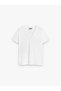 Kadın V Yakalı Basic T-Shirt - 5