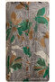 Women's Bohemian Asymmetrical Leaf Patterned Shirt Dress - 5