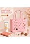 Women's Beach Bag – Perforated Eva Material – Water Resistant – Sunscreen Gift