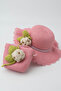 Summer Girl's Gift Floral Pink Hat and Bag Set |   Daily Model Suitable for Beach Use - 5