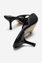 Women's Thin Open Toe Stylish Daily and Evening Dress 7 cm Heeled Slippers - 4