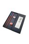2 Pairs of Natural Wooden Chopsticks Set – Japanese Chopstick Set with Ceramic Chopstick Holders in a Box