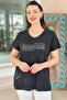 V-Neck Sequin Detail Cotton Blouse 6Y340 - 3