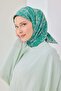 وشاح فيلورا باللون الأخضر اللامع - 4