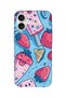 iPhone 16 Plus Compatible Printed Transparent Phone Case |   Collection: Snacktoon Delight