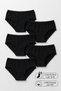 5-Piece Luxury Lace Jacquard 100% Cotton Women's Bato Panties Jak2 - with Socks as a Gift