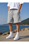 2-Piece Shorts Men's (Black-Grey) Basic Summer Shorts Set - Comfortable Fit Above the Knee 2-Piece Economic Package - 2