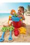 Water Channel Sea Animals Shaped Large Beach Bucket Fun Play Set 32 cm - 2