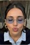 Ae-9926 Frameless Oval Women's Sunglasses with Uv400 Protection 56 with Gold Detail - 3