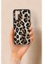 Oppo A91 Compatible Leopard Skin Patterned Silicone Case