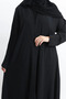 عباية دبل كلوش كريب -طرحه مجانا - 2