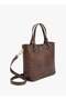 Textured Tote Bag With Adjustable Strap - 3