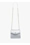 Womens Monogram Embossed Crossbody Bag With Magnetic Closure - 2