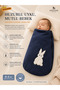 Baby Sleeping Bag and Swaddle with Zipper, 100% Cotton Muslin Inner Lining, Combed Cotton Outer Fabric, Special Design, 0-12 Months - 3