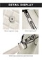 Women PU Shoulder Bag Crossbody Tote Satchel, Ladies Large Capacity Multi-Pocket Quilted Bucket Style Chain Handle Detachable Strap for Teenager Youth Daily Casual Party Travel Cross Bags (Bei - 2