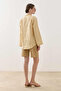 Flowy Tencel Blouse Yellow - 7
