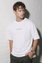 Unisex Oversized T-Shirt the Champ Printed Black / White - 3