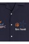 Vizyon New Season Relax Fit Embroidered Men's Shirt - 3