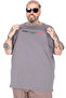 Mode XL Large Size T-Shirt Bis Yaka Dream U26126 Fume - 3