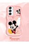Samsung Galaxy A16 Compatible Case Camera Protective Pink Silicone Couple Phone Case Cute Pattern - 2
