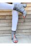 Smi̇le Gray Suede 5 cm Heel Summer Boots and Sandals - 4