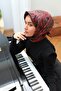 وشاح حرير تويل 11455-10 زهرة الرمان - 5