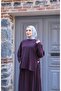 طقم مودال مع تنورة مزينة بأزرار - 3