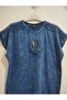 Summer Washed, Stone-Washed 95% Cotton Anti-Sweat, Fabric, Stylish Blouse - 5