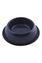 Silver Anti-Slip Plastic Pet Bowl Navy Blue Size S (16x16x4cm) – Round Non-Skid Feeding Bowl for Cats and Small Dogs – Durable Lightweight Pet Food & Water Dish - 5