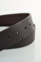 Brown Leather Floter Seamless Sports Belt - 3