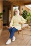 Women's Belted Hijab Shirt Kupra Look Tunic - 3