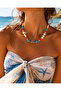 Sahari Nakoa Authentic Natural Stone Bead Necklace Colorful Handmade Design Necklace - 3