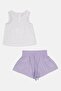 Toddlers Girl 2 Pieces Graphic Print Top And Shorts Set, Multicolor - 3