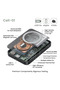 CELL-01 10000mAh Magnetic Wireless Power Bank, 15W MagSafe Compatible Portable Charger, 20W PD Fast Charging Battery Pack for iPhone 17/16/15/14/13, Samsung Galaxy & USB-C Devices - 5