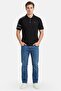 Men Regular Fit Short Sleeve Brand Polo Shirt, Black - 2