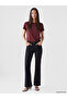 Lcw Everyday Burgundy Soft Touch Women's T-Shirt - 2