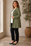 Women's Two-Piece Set Stylish and Comfortable Daily Combination 2043-Khaki - 2