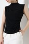 Women's Sandy Draped Sleeveless Blouse - 7