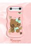 Tecno Spark Slim Compatible Case Camera Protector Pink Silicone Couple Phone Case Kitty Pattern - 2