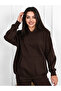 Women's Winter Oversize Hooded Sweatshirt