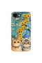 iPhone 17E Compatible Printed Transparent Phone Case |   Collection: Kawaii Cat