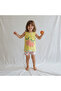 Children's Cotton Printed Yellow Color 2-Piece Set Cb1046 - 6