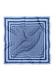 وشاح بنمط خطوط هندسية مقاس 50x50 سم - 2