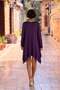 Purple Color Tunic Dress - 2