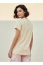 Cotton T-shirt with Typographic Embroidery - 4